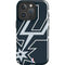NBA San Antonio Spurs Large Logo iPhone 16 Pro Impact Case